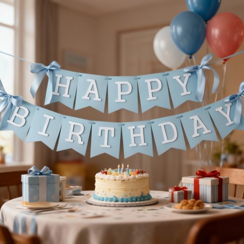 Birthday banner