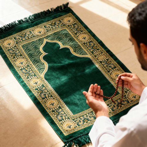 prayer mat tasbeeh
