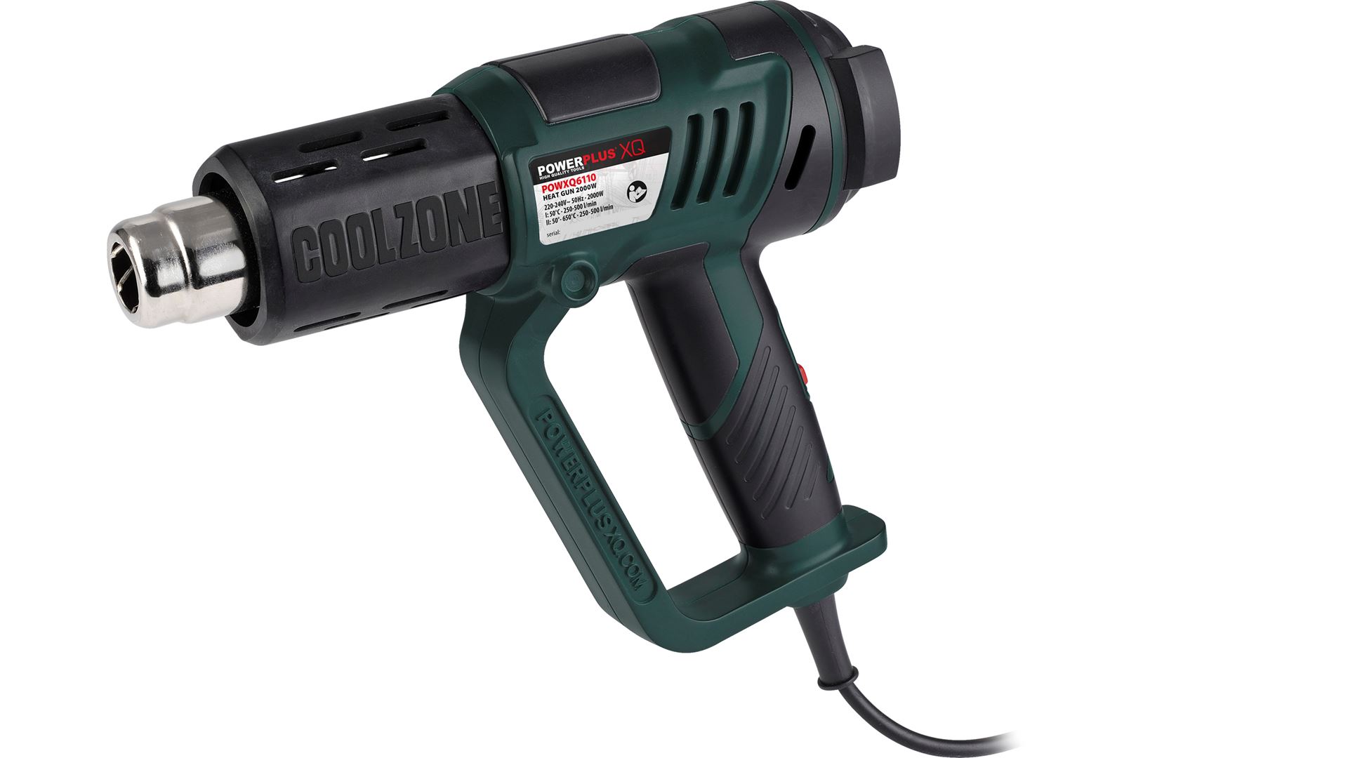 Heat gun input