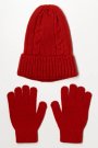 wool cap gloves input